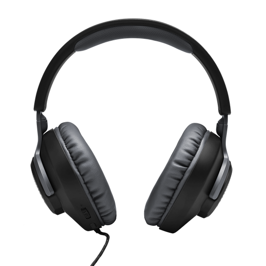 JBL Quantum 100 - Black - Wired over-ear gaming headset with flip-up mic - Detailshot 2 image number null